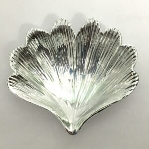 Best Silver Layered Shell Dish 5 Inch | Silver Coated| Saah Gifts