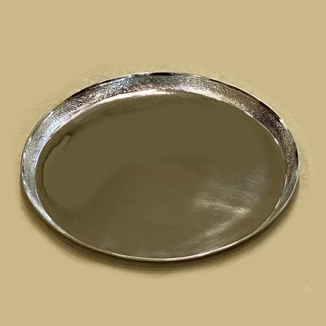Pure Silver Plate Hammer – 11″ Dia | 92.5%| Saah Gifts