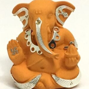Unique Silver Ganesh Statue Gift – 3 Inch Height| Saah Gifts