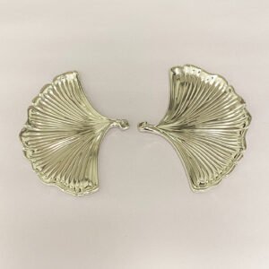 Silver Plated Shell Dish Pair | 6.0×4.7″ each| Saah Gifts