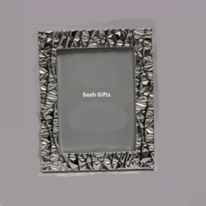 Anniversary Silver Photo Frames – Zig Zag | 7×9″ Photo Size| Saah Gifts