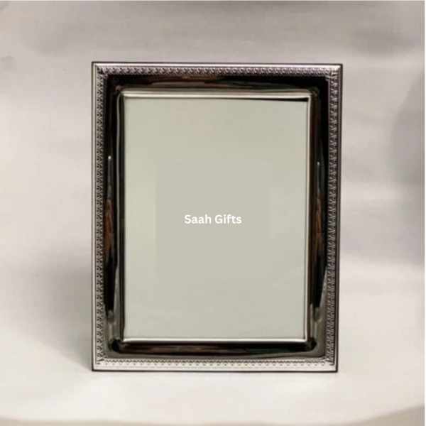 Best Silver Photo Frame | 18×24 cm photo size| Saah Gifts
