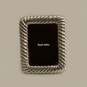 Best Silver Photo Frame Fluted Plain | 13×18 cm photo size| Saah Gifts