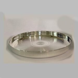 Pure Siver Thal or Thali 12 Inch | 92.5%| Saah Gifts
