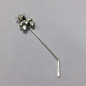 Buy Silver Bookmark Gift featuring Teddy in 925 Sterling Silver – 3.5 Inch