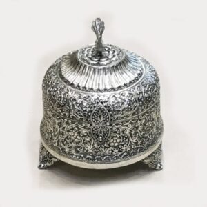 Silver Plated Antique Box 9″ … silver plated