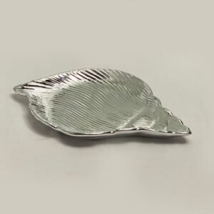 Unique Silver Shell Dish Gift | 11.5 Inch