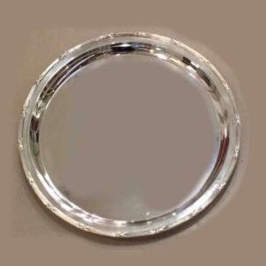 Plain Silver Dinner Plate XX-PAT – 11″ size | 92.5%