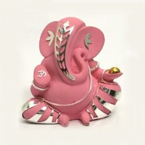 Best Silver Ganesh Sculpture Gift Online – 3.2 Inch Height