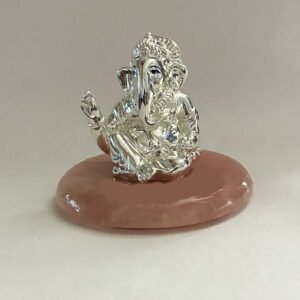 Mini Silver Ganesh Idol online | 2.5″