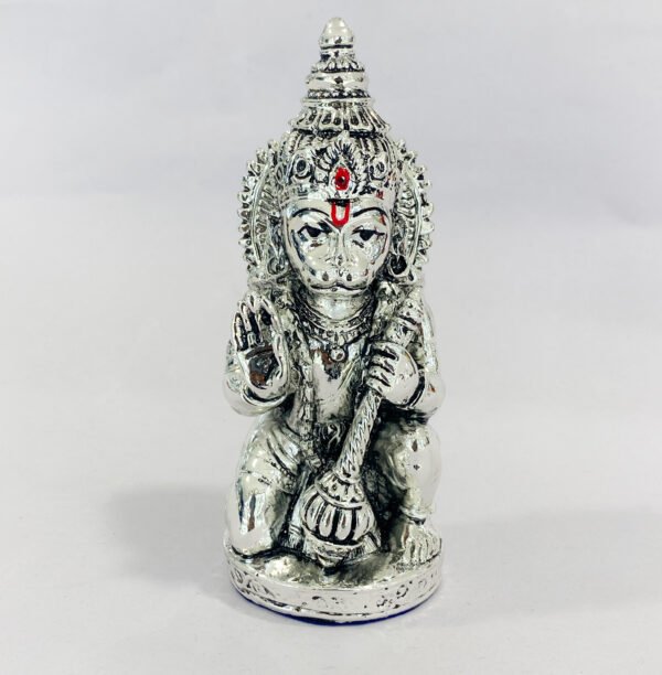 Silver Mini Hanuman | 4.7″