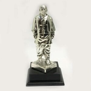 Buy Silver Statue of Sardar Patel – 10 Inch