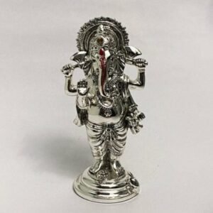 Standing Silver Ganesh Statue with Price | 8.7″