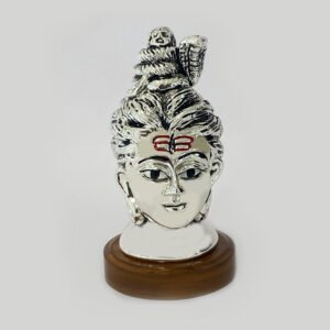 Silver Shiv Head Souvenir | 5.5 Inch