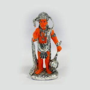 Geru Color Silver Hanuman Standing | 7″