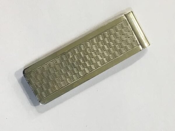 Solid Silver Money Clip with Price in 925 Sterling Silver – 2.2 Inch