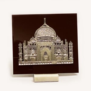 A Silver Taj Mahal Mobile Holder | 5.5 Inch