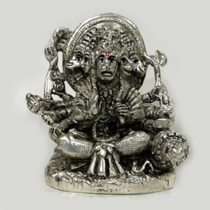 Pure Silver Punchmukhi Hanuman | 3.2″ Ht