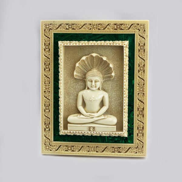 Fine Hand Carved Tabletop of Lord Parshvanatha | 10 Inch