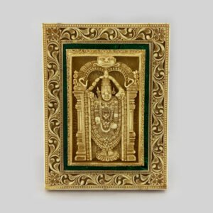 Hand Carved Tabletop or Frame of Balaji | 8 Inch