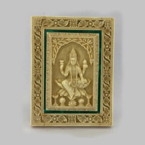 Laxmi Frame Hand Carved Ivory Look | 8 Inch