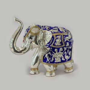 A Silver Elephant Handicraft | 6.5 inch